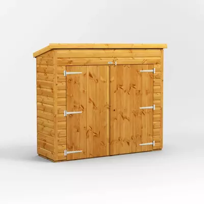 Power Pent Bike Shed 6x2 - image 1