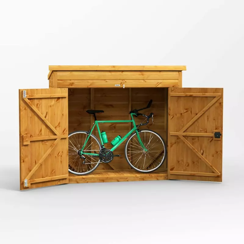 Power Pent Bike Shed 6x2 - image 3