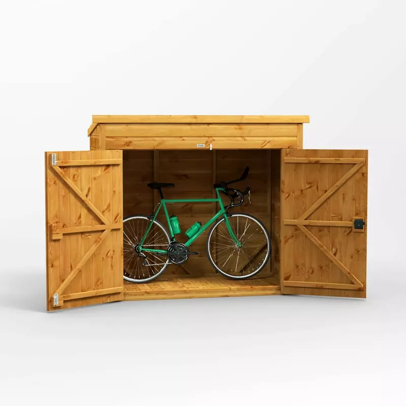 Power Pent Bike Shed 6x3 - image 3