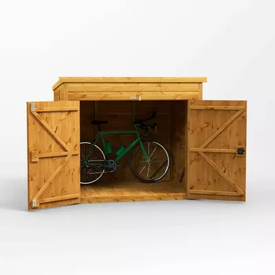 Power Pent Bike Shed 6x5 - image 2