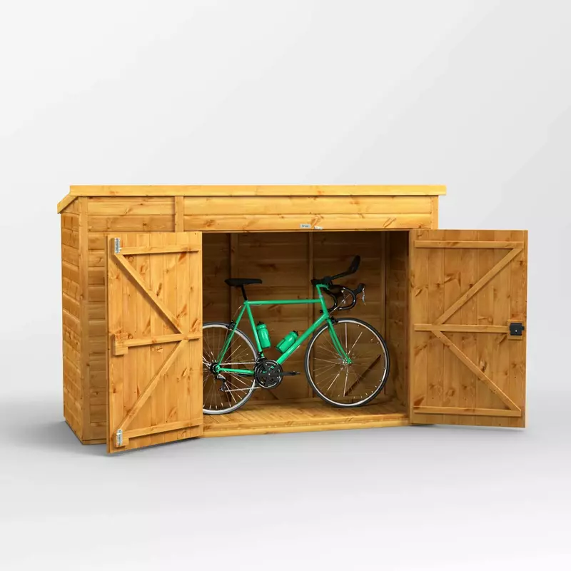 Power Pent Bike Shed 8x3 - image 2