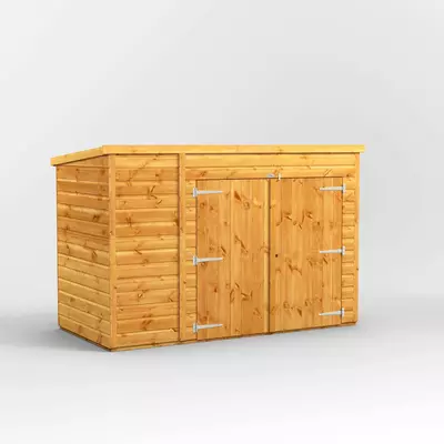 Power Pent Bike Shed 8x4 - image 1