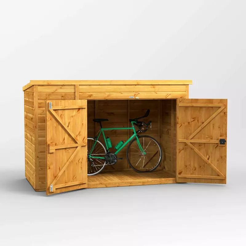 Power Pent Bike Shed 8x4 - image 3