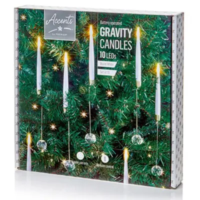 Premier Gravity Candles 31cm 10pk