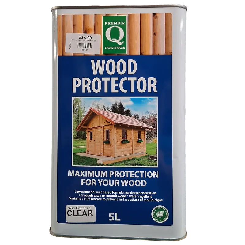 Premier Q Wood Protector Clear 5L