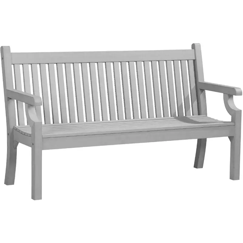 Innovators Sandwick 3 Seat Bench Stone Grey