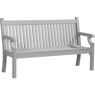 Innovators Sandwick 3 Seat Bench Stone Grey