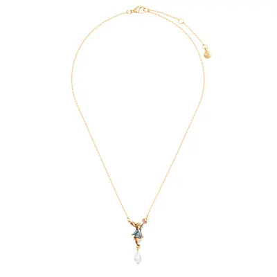 Fable Peter Rabbit Butterfly Pearl Necklace - image 2