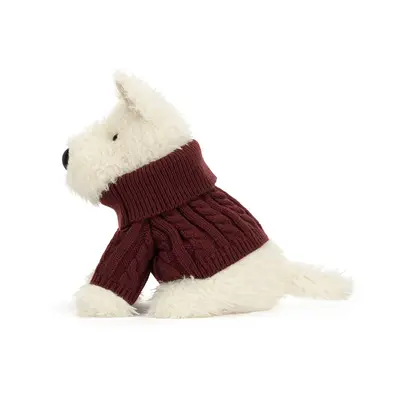 Jellycat Munro Scottie Dog 'Winter Jumper' - image 3