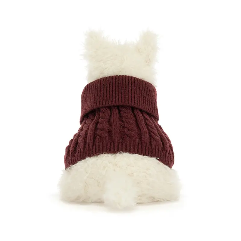 Jellycat Munro Scottie Dog 'Winter Jumper' - image 4