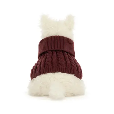 Jellycat Munro Scottie Dog 'Winter Jumper' - image 4
