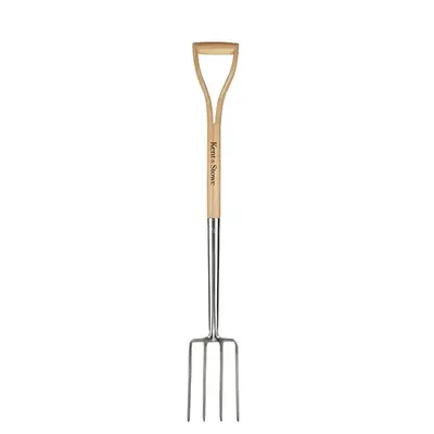 Kent & Stowe Stainless Steel Border Fork - image 1