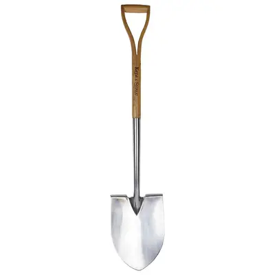 Kent & Stowe Stainless Steel Pointed Spade - image 1