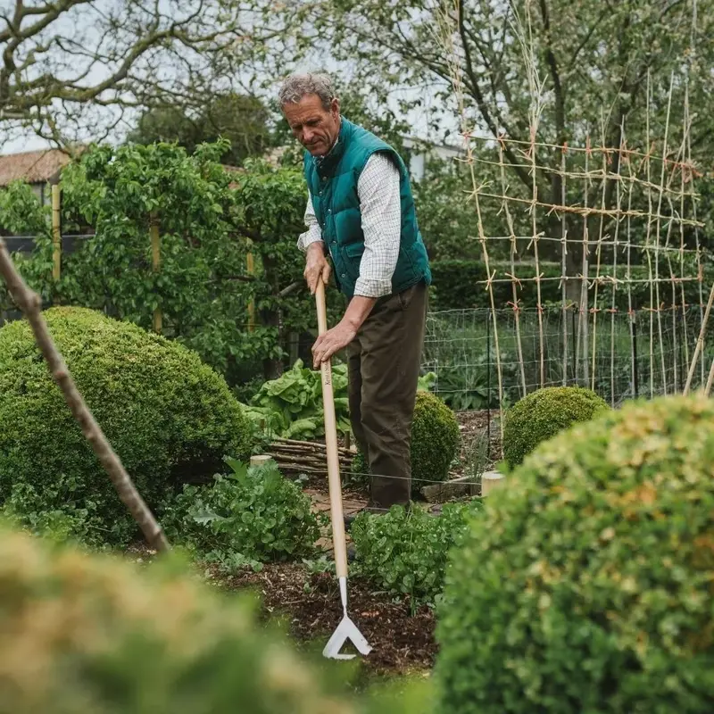 Kent & Stowe Stainless Steel Long Handled Dutch Hoe - image 3
