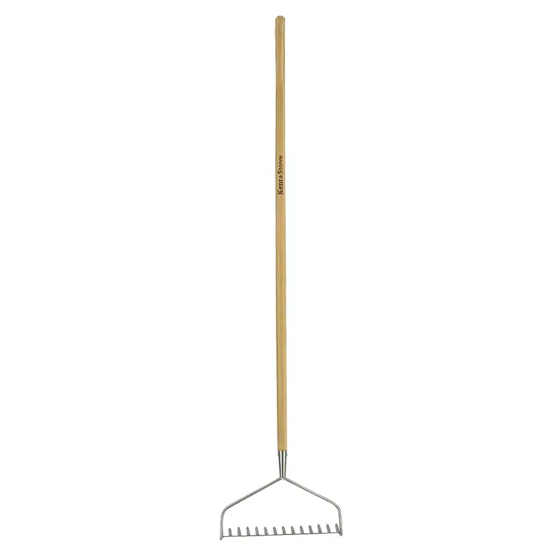 Kent & Stowe Stainless Steel Long Handled Soil Rake - image 1