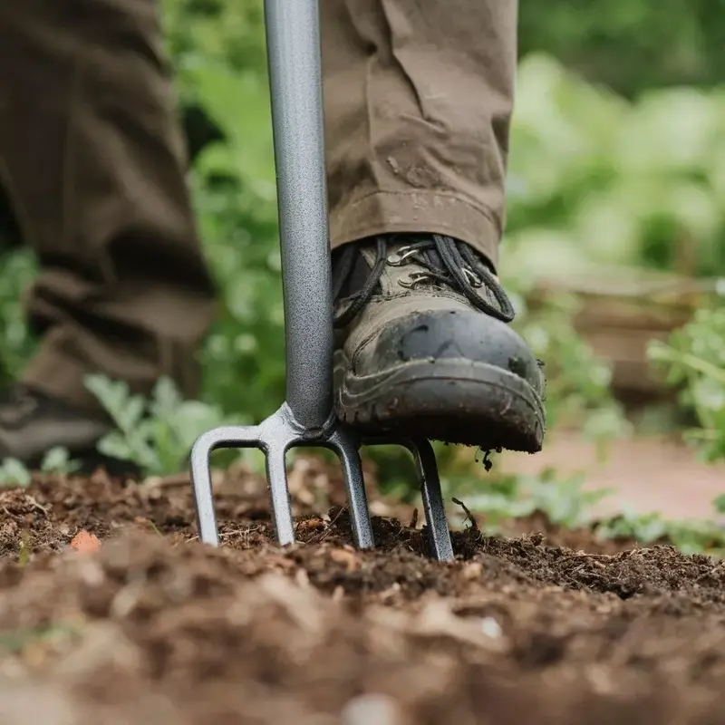 Kent & Stowe Carbon Steel Digging Fork - image 3