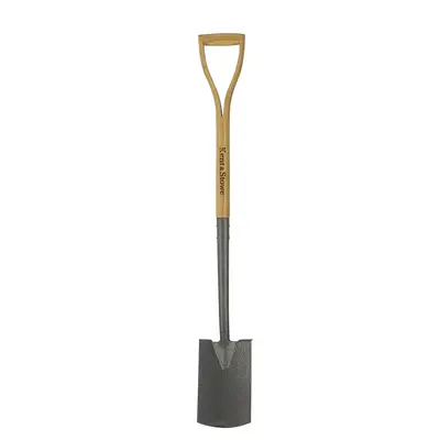 Kent & Stowe Carbon Steel Border Spade - image 1