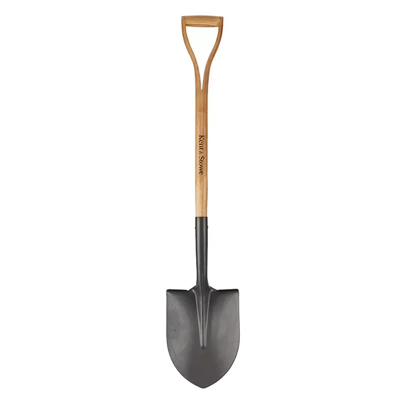 Kent & Stowe Carbon Steel Round Nosed Shovel - image 1