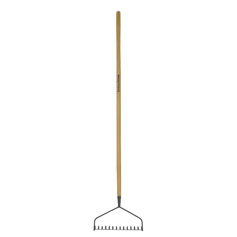 Kent & Stowe Carbon Steel Long Handled Soil Rake - image 1