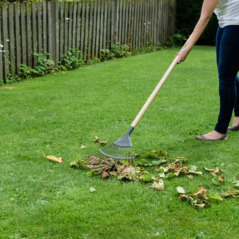Kent & Stowe Carbon Steel Lawn Leaf Rake - image 2