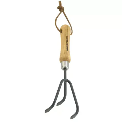 Kent & Stowe Carbon Steel Hand 3 Prong Cultivator - image 1