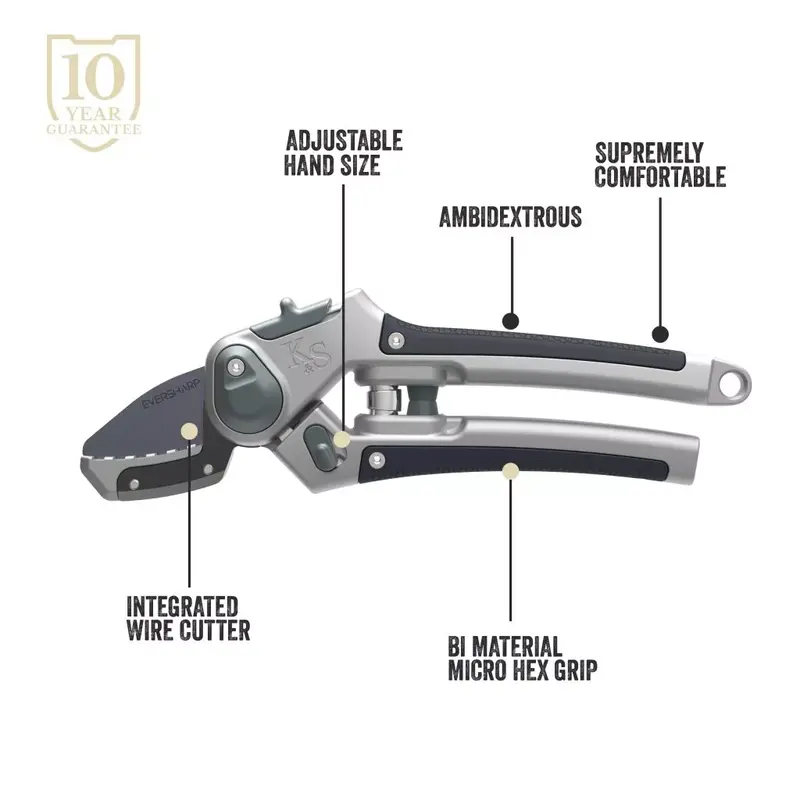 Kent & Stowe Eversharp Anvil Secateurs - image 3