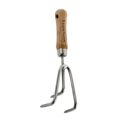 Kent & Stowe Garden Life Compact Stainless Steel Hand 3 Prong Cultivator - image 1