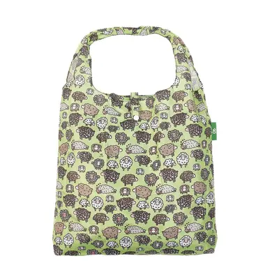 Eco Chic Reusable Shopper Cute Sheep Green - image 4