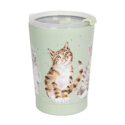 Wrendale Travel Cup Cat - Feline Friends - image 2