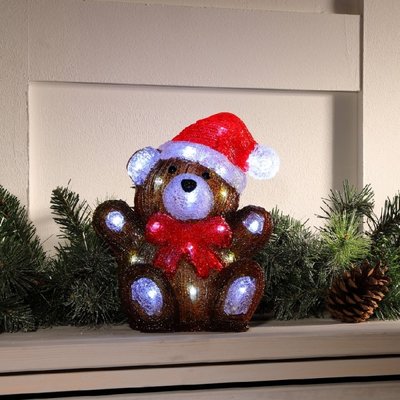 Noma 27cm Acrylic Teddy Bear