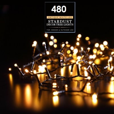 Noma 480 Stardust Random Twinkling Decor Tree Lights