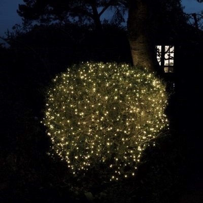 Noma 600 Fit & Forget B/O Warm White Multifunction String Lights
