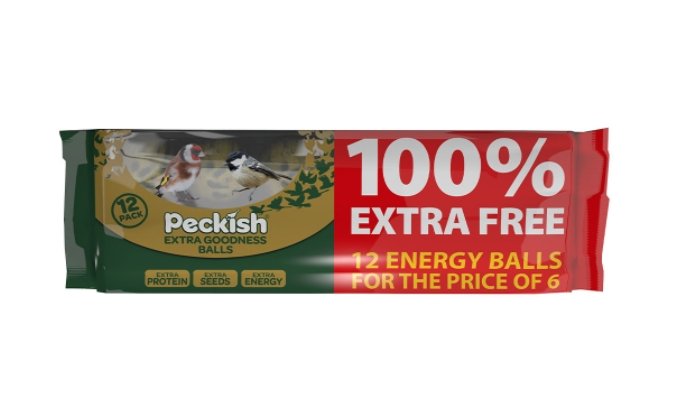 Peckish Extra Goodness Energy Ball 6+6 Free