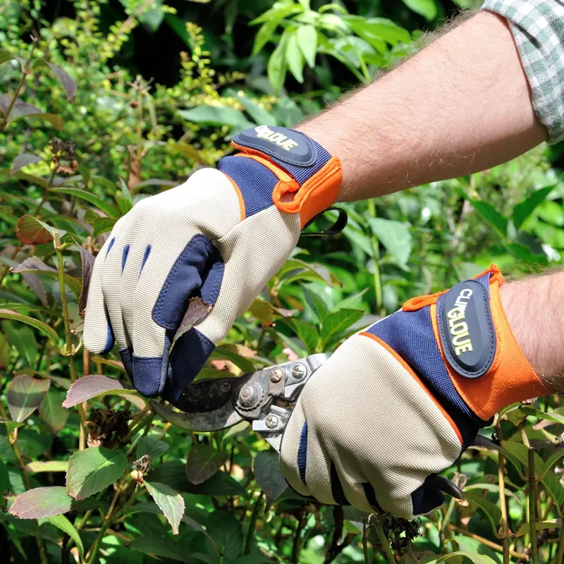 Treadstone General Purpose Gardening Gloves Grey & Navy Large - image 4