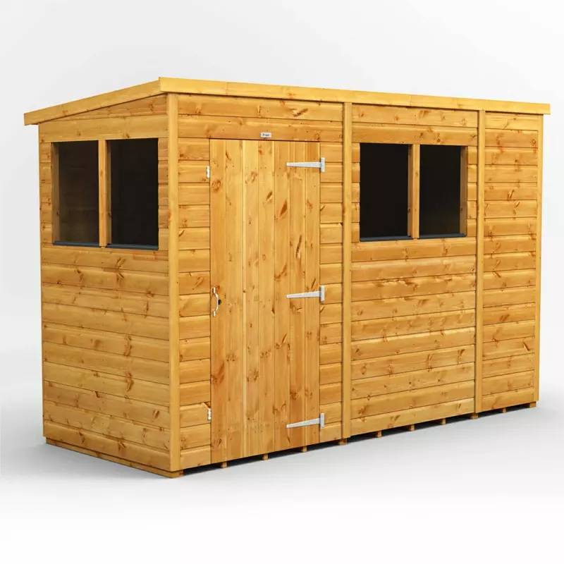 Power Pent Garden Shed 10x4