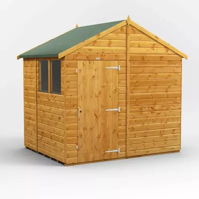 Power Apex Garden Shed 6x8