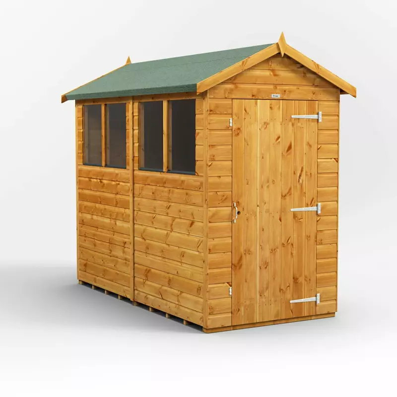 Power Apex Garden Shed 8x4