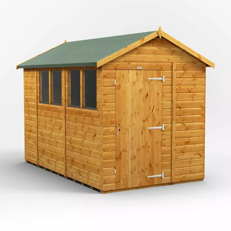 Power Apex Garden Shed 10x6