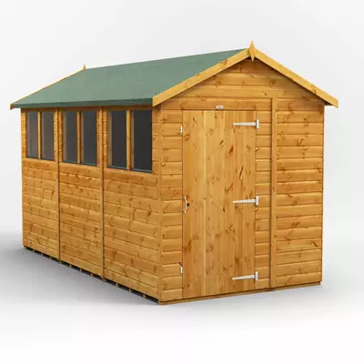 Power Apex Garden Shed 12x6