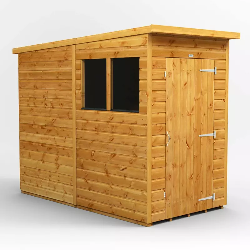 Power Pent Garden Shed 4x8