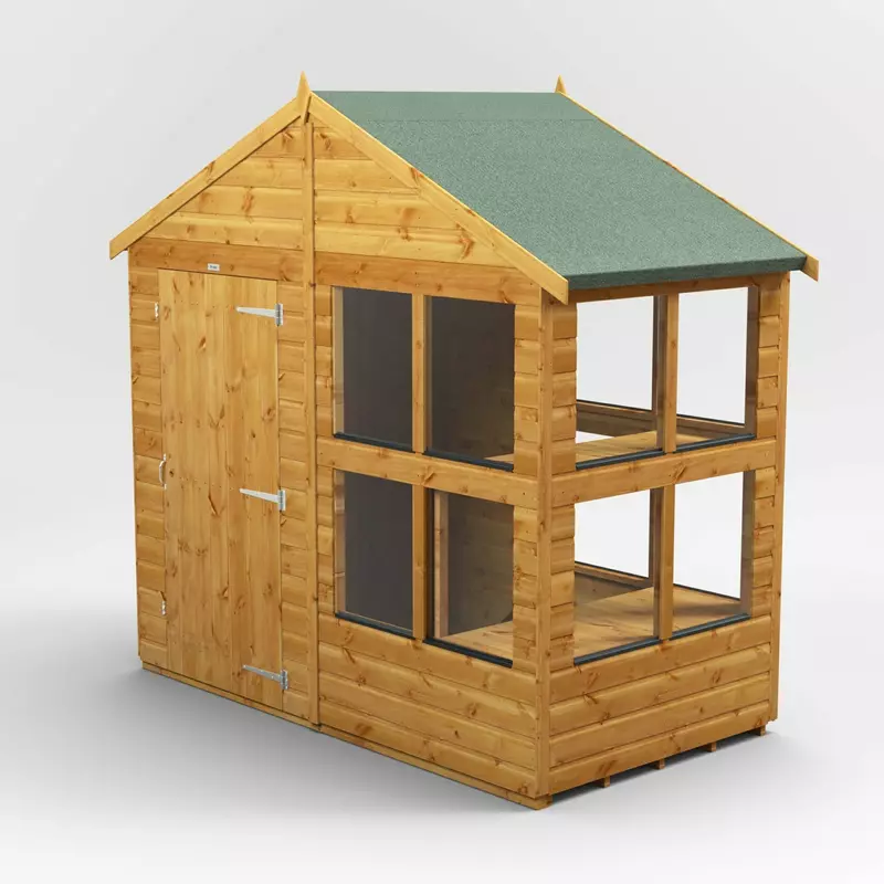 Power Apex Potting Shed 4x8 - image 1