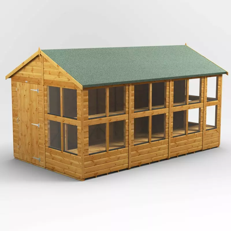 Power Apex Potting Shed 14x8