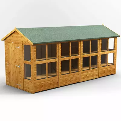 Power Apex Potting Shed 16x6