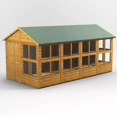 Power Apex Potting Shed 16x8