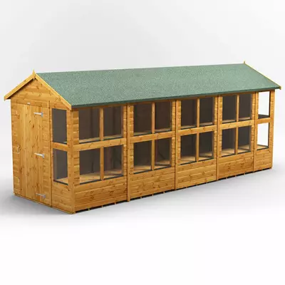 Power Apex Potting Shed 18x6