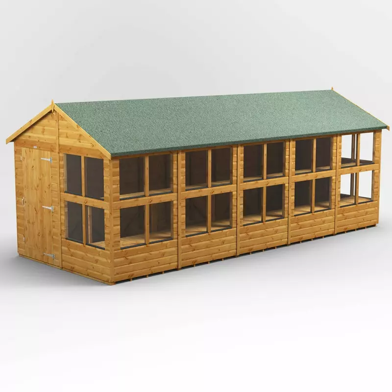 Power Apex Potting Shed 20x8