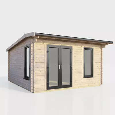 Power Apex Log Cabin 14x12 - Left Door