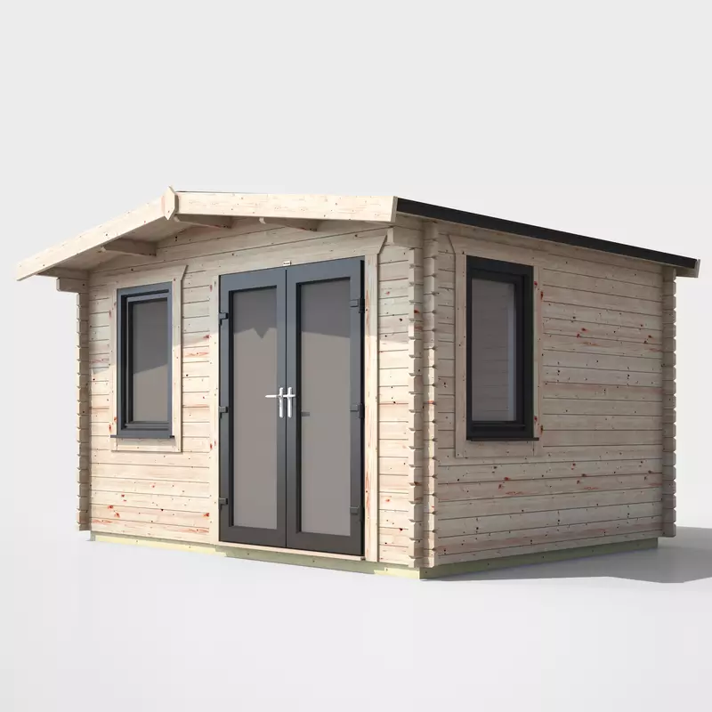 Power Chalet Log Cabin 10x12 - Right Door