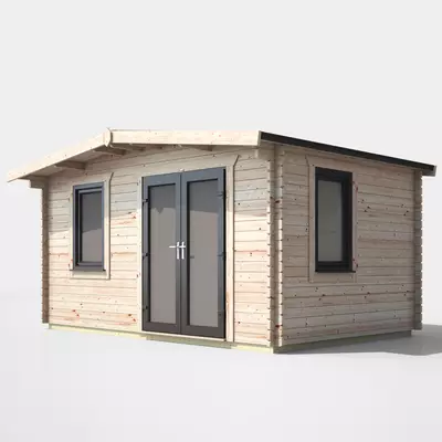 Power Chalet Log Cabin 10x14 - Right Door