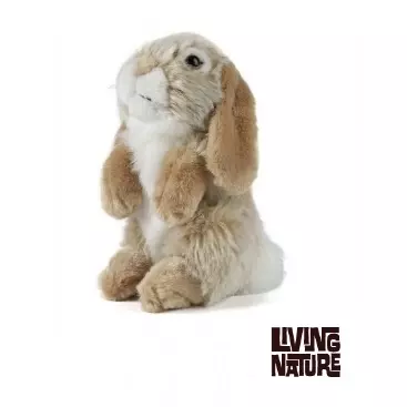 Living Nature Brown Sitting Lop Eared Rabbit
